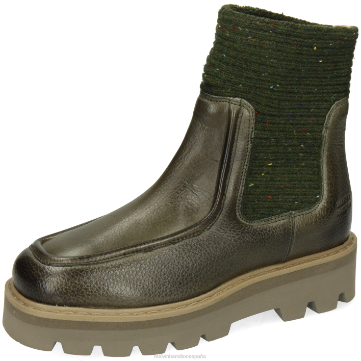 cassy 3 mujer Melvin & Hamilton caqui JRT4915 botines