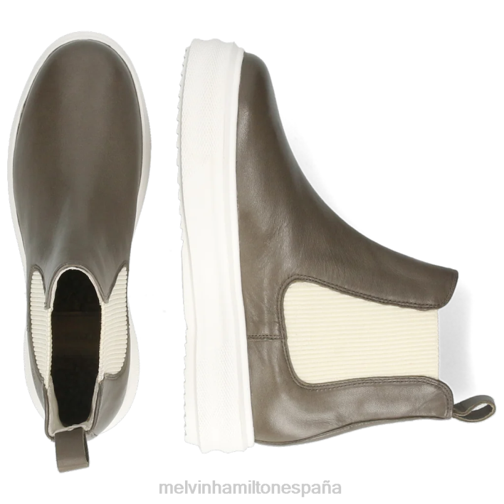 hada 1 mujer Melvin & Hamilton gris JRT41031 botines