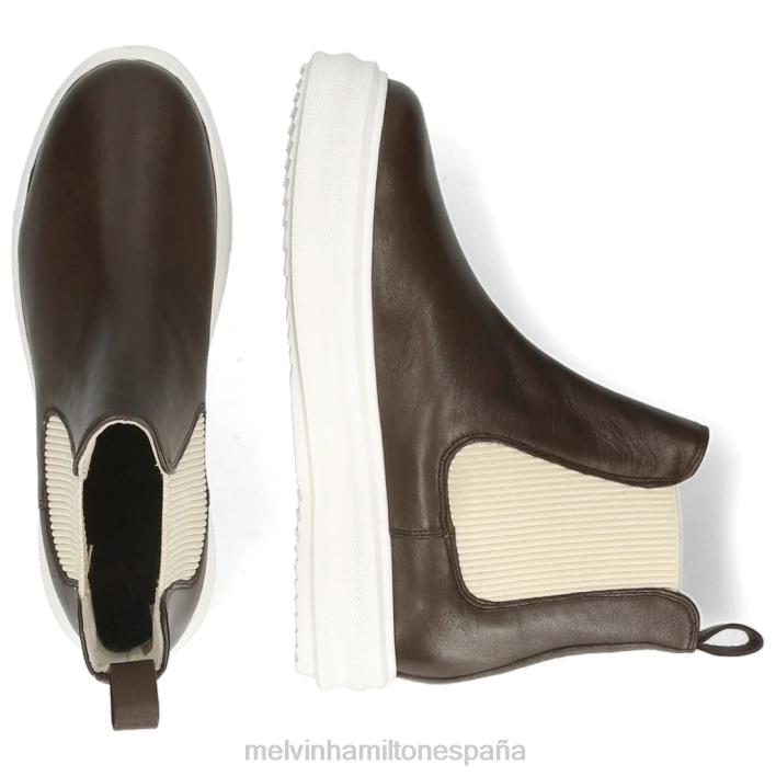 hada 1 mujer Melvin & Hamilton marrón JRT41059 botines