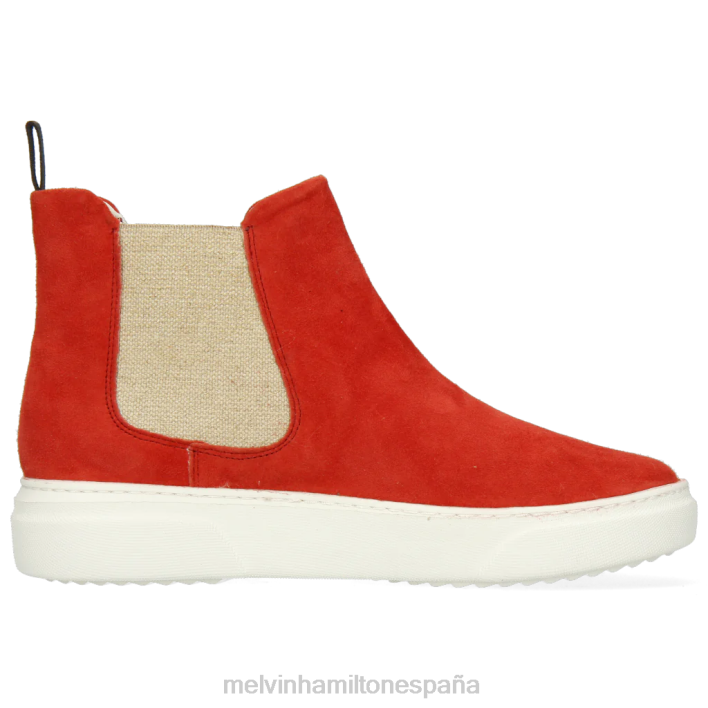 haley 2 mujer Melvin & Hamilton rojo JRT41118 botines