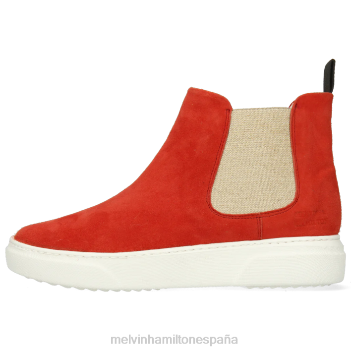 haley 2 mujer Melvin & Hamilton rojo JRT41118 botines
