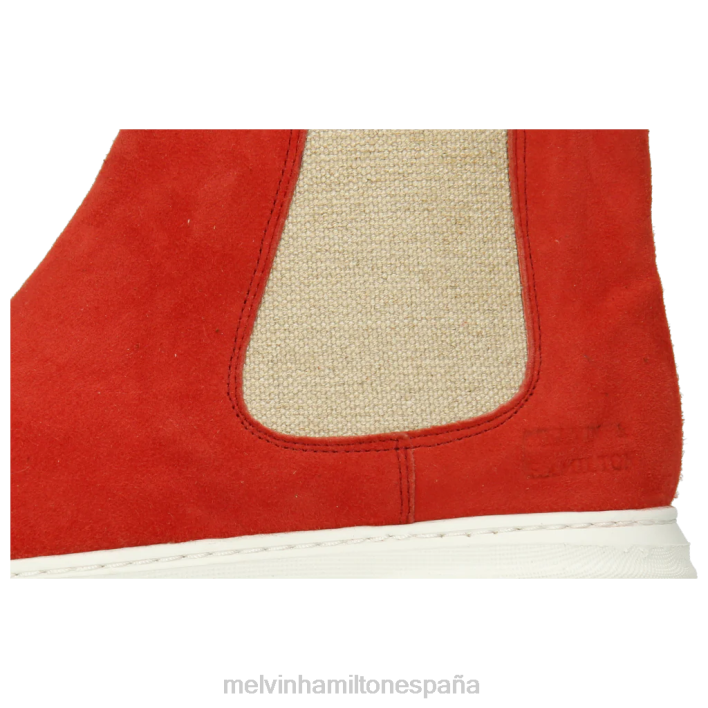 haley 2 mujer Melvin & Hamilton rojo JRT41118 botines