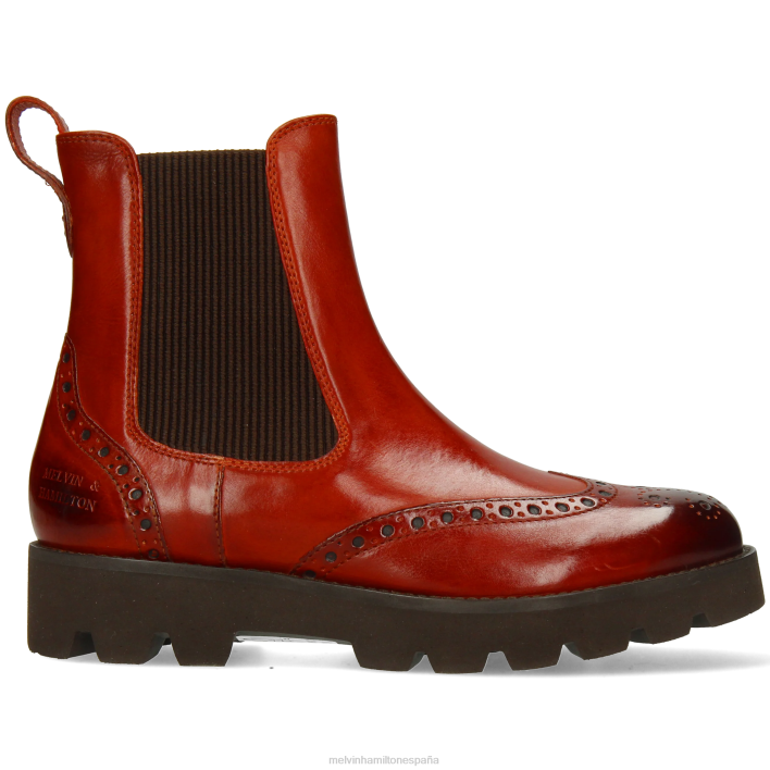 jade 8 mujer Melvin & Hamilton marrón JRT4799 botines