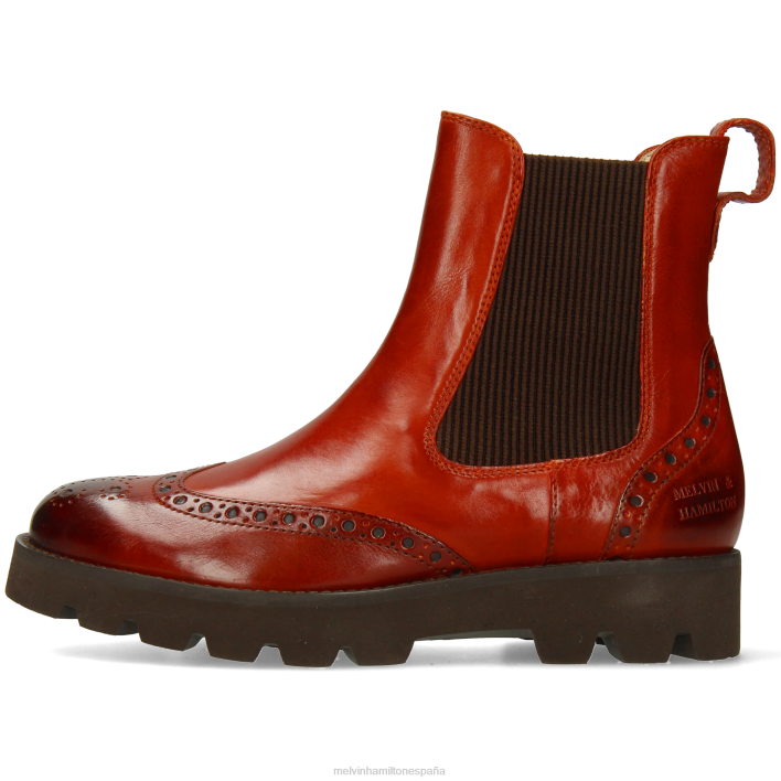 jade 8 mujer Melvin & Hamilton marrón JRT4799 botines