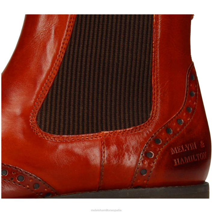 jade 8 mujer Melvin & Hamilton marrón JRT4799 botines