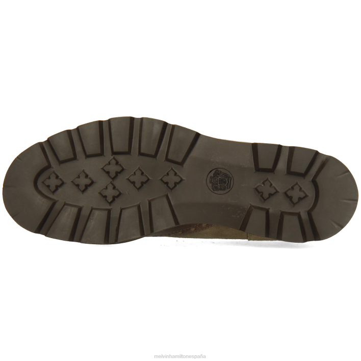 jade 8 mujer Melvin & Hamilton marrón JRT4809 botines