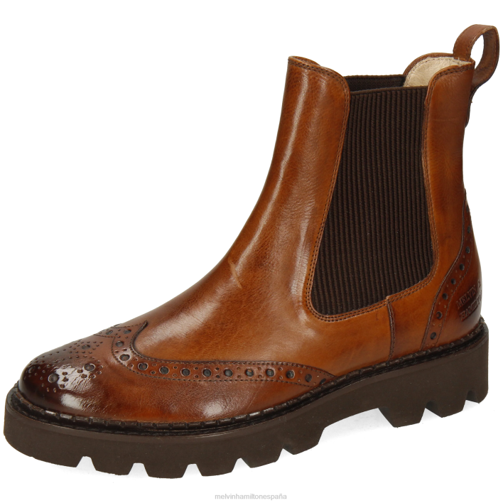 jade 8 mujer Melvin & Hamilton marrón JRT4912 botines