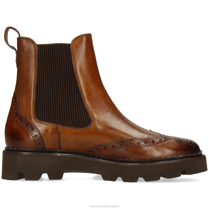 jade 8 mujer Melvin & Hamilton marrón JRT4912 botines