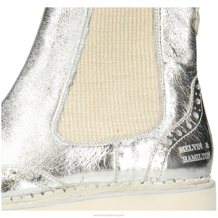 jade 8 mujer Melvin & Hamilton plata JRT4990 botines