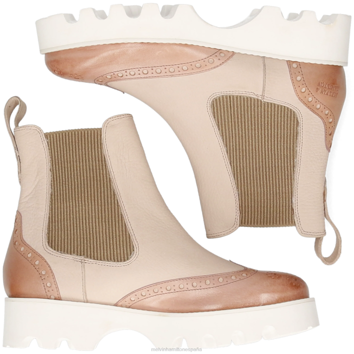 jade 8 mujer Melvin & Hamilton rosa JRT4969 botines