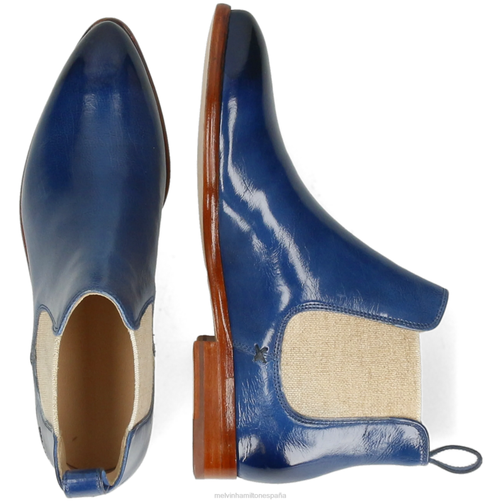 jessy 1 mujer Melvin & Hamilton azul JRT4852 botines