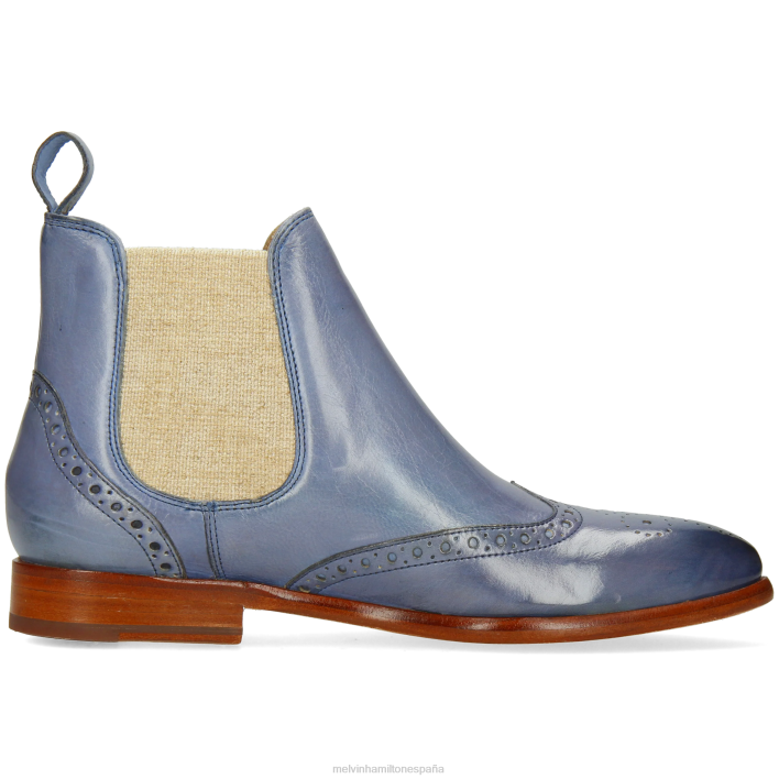 jessy 4 mujer Melvin & Hamilton azul JRT4890 botines