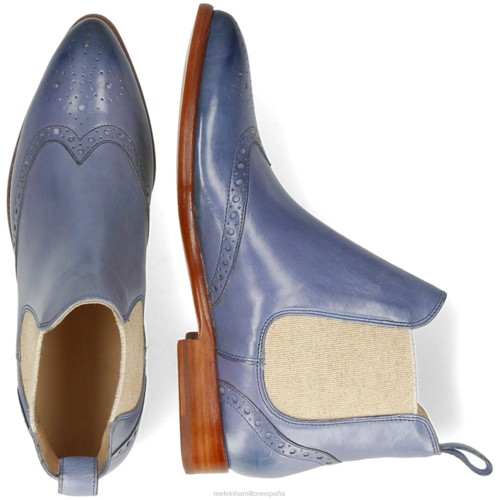 jessy 4 mujer Melvin & Hamilton azul JRT4890 botines