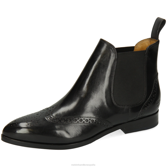 jessy 4 mujer Melvin & Hamilton negro JRT41105 botines