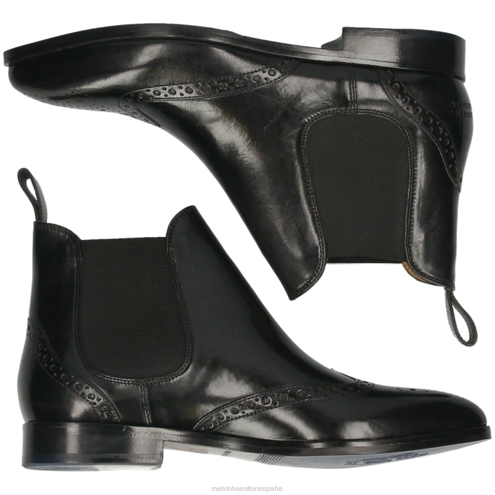 jessy 4 mujer Melvin & Hamilton negro JRT41105 botines