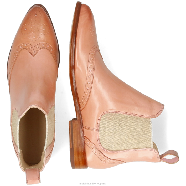 jessy 4 mujer Melvin & Hamilton rosa JRT4847 botines