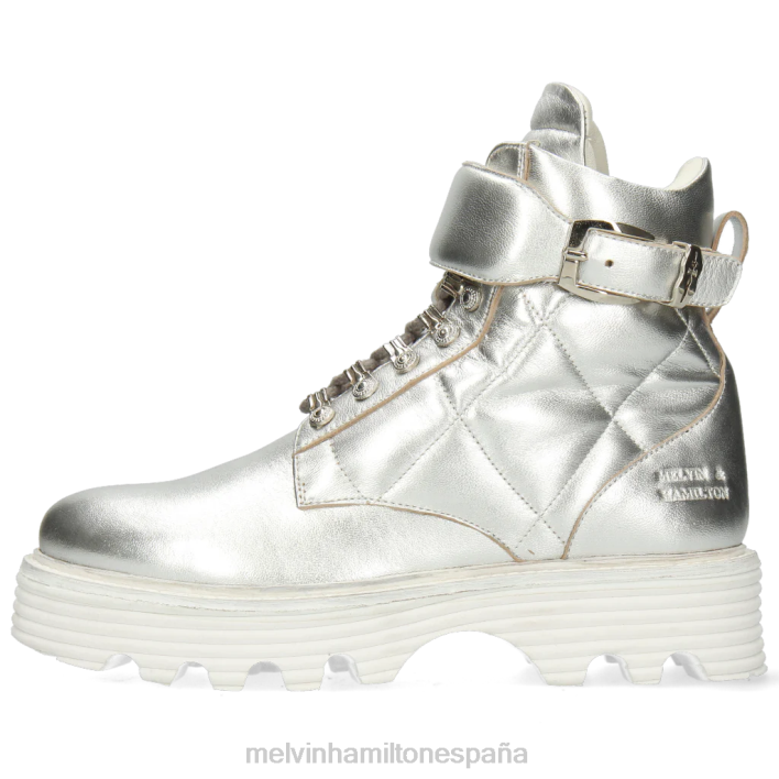 leonie 11 mujer Melvin & Hamilton plata JRT41102 botines