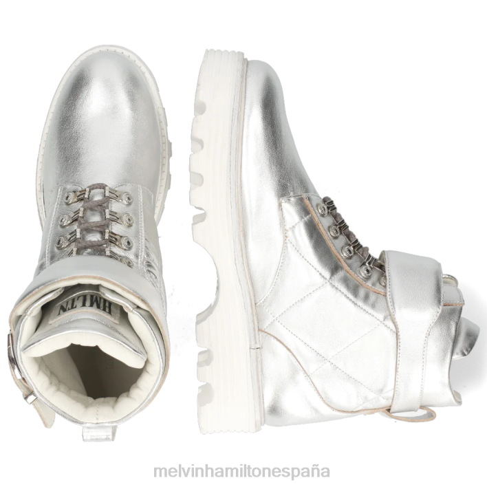 leonie 11 mujer Melvin & Hamilton plata JRT41102 botines