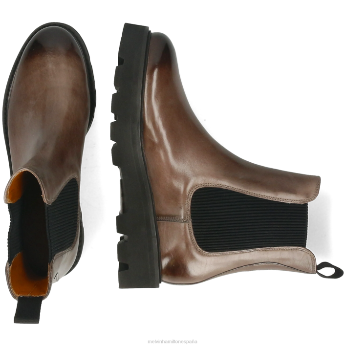 leonie 5 mujer Melvin & Hamilton gris JRT4793 botines