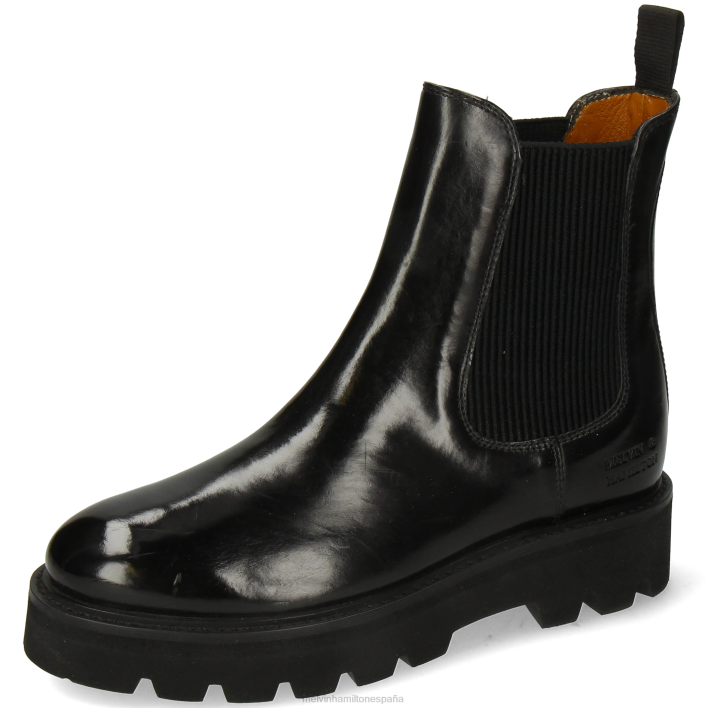 leonie 5 mujer Melvin & Hamilton negro JRT4810 botines