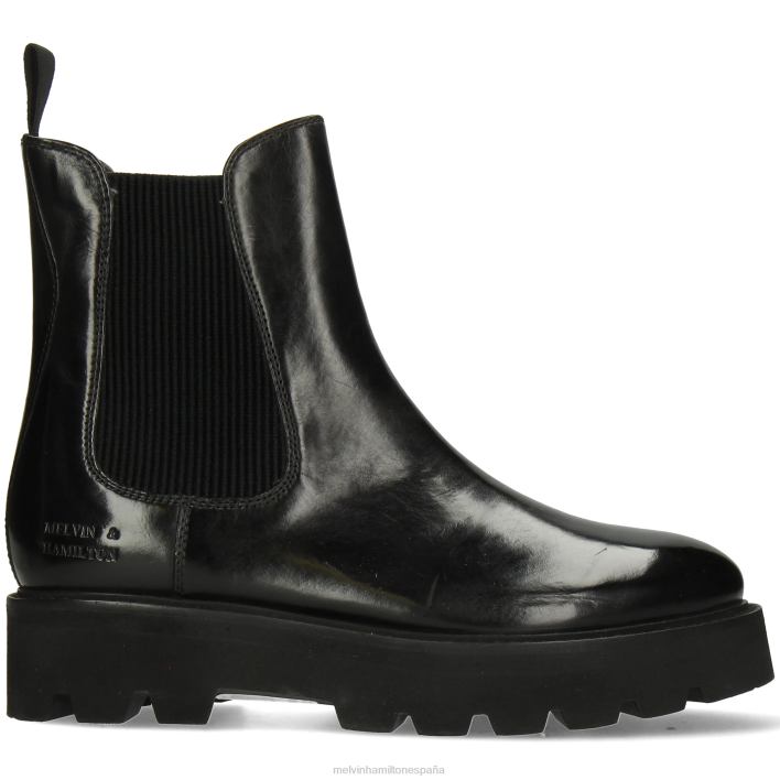 leonie 5 mujer Melvin & Hamilton negro JRT4810 botines