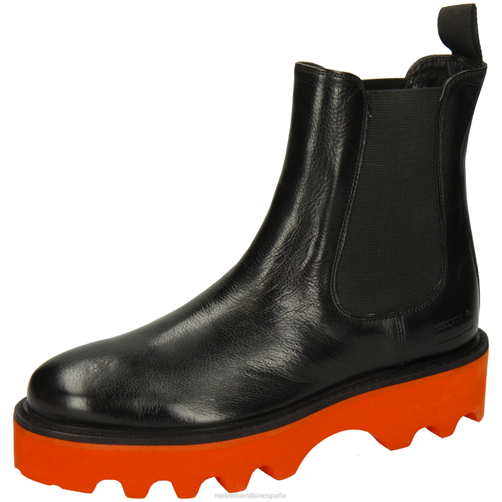leonie 5 mujer Melvin & Hamilton negro JRT4876 botines