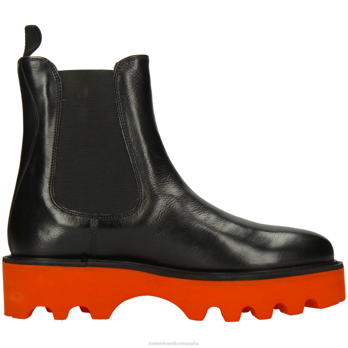 leonie 5 mujer Melvin & Hamilton negro JRT4876 botines