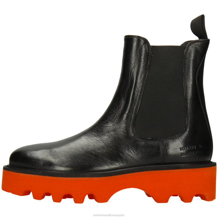 leonie 5 mujer Melvin & Hamilton negro JRT4876 botines