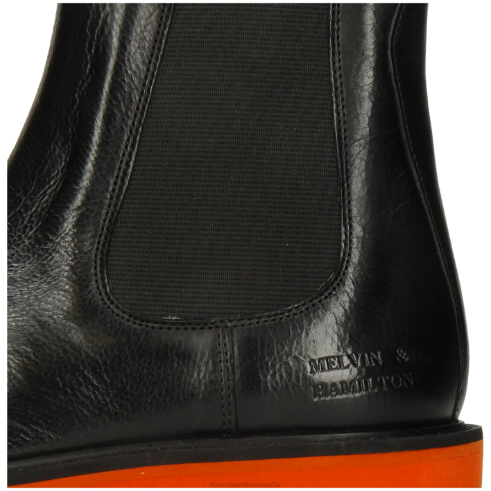 leonie 5 mujer Melvin & Hamilton negro JRT4876 botines