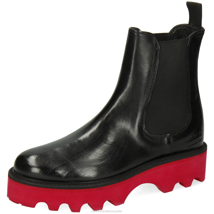 leonie 5 mujer Melvin & Hamilton negro JRT4897 botines