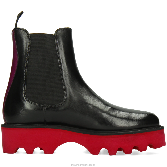 leonie 5 mujer Melvin & Hamilton negro JRT4897 botines
