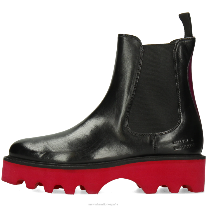 leonie 5 mujer Melvin & Hamilton negro JRT4897 botines