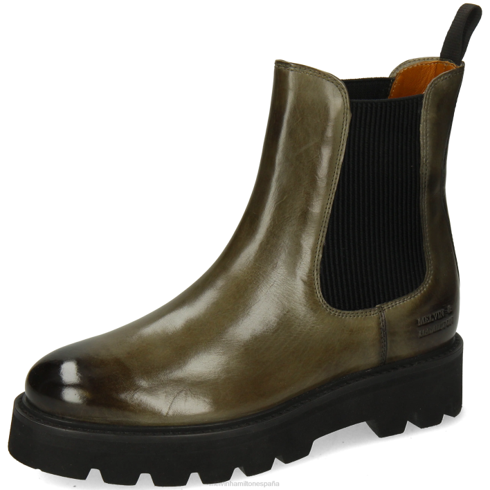 leonie 5 mujer Melvin & Hamilton verde JRT4806 botines