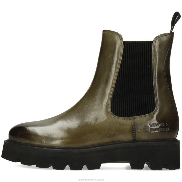 leonie 5 mujer Melvin & Hamilton verde JRT4806 botines