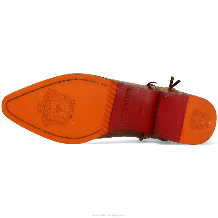 marlín 10 mujer Melvin & Hamilton marrón JRT4952 botines