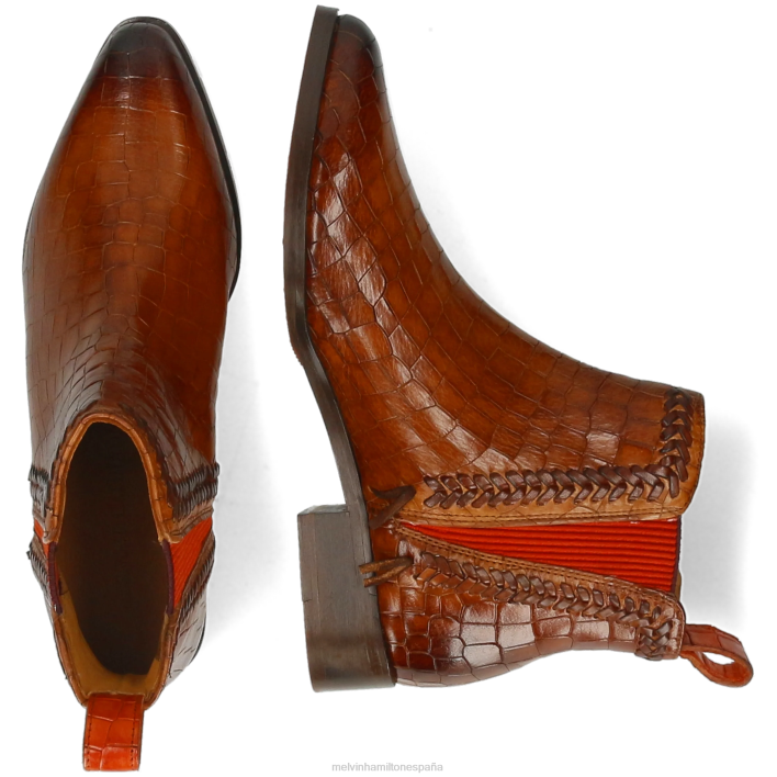 marlín 10 mujer Melvin & Hamilton marrón JRT4952 botines