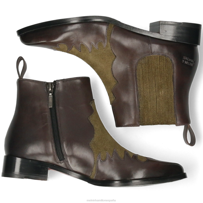 marlín 46 mujer Melvin & Hamilton marrón JRT4929 botines