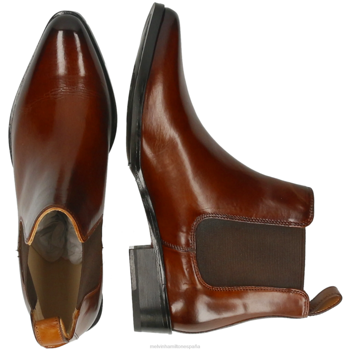 marlín 4 mujer Melvin & Hamilton marrón JRT4804 botines