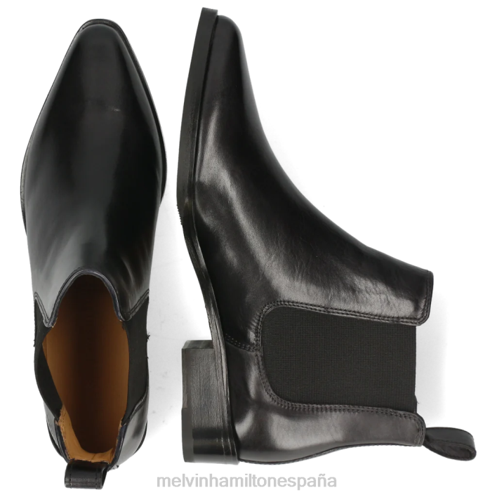 marlín 4 mujer Melvin & Hamilton negro JRT4989 botines
