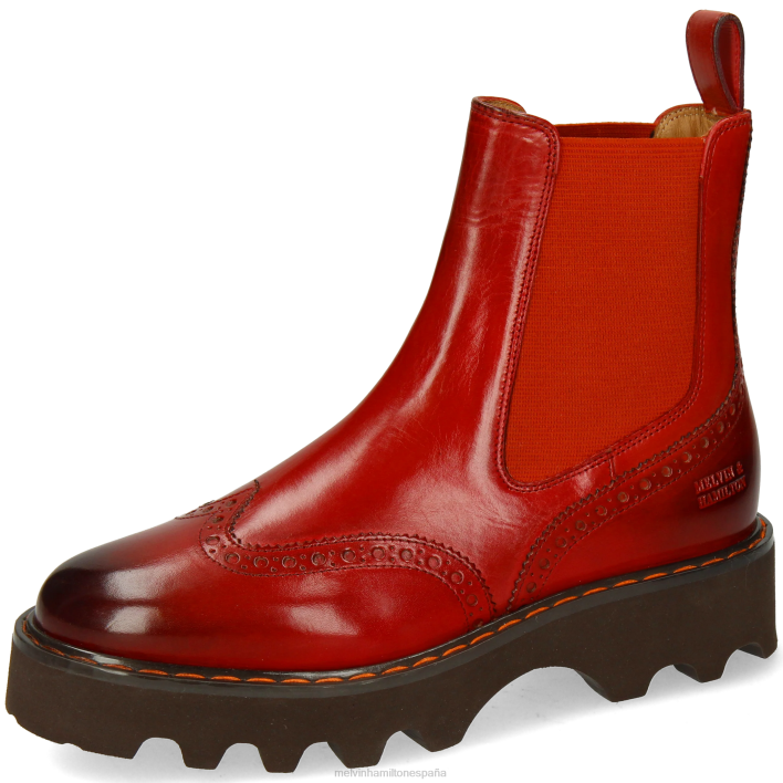 mega 37 mujer Melvin & Hamilton naranja JRT4918 botines