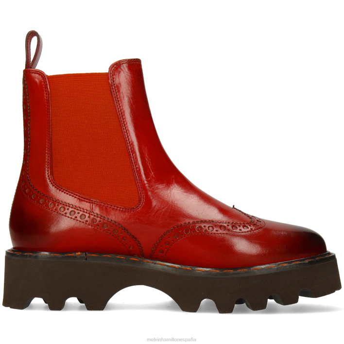 mega 37 mujer Melvin & Hamilton naranja JRT4918 botines