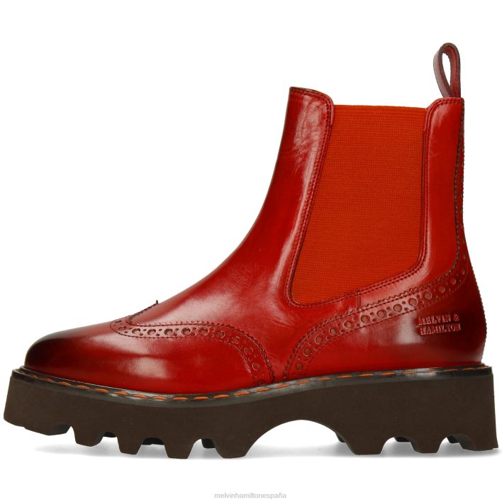 mega 37 mujer Melvin & Hamilton naranja JRT4918 botines