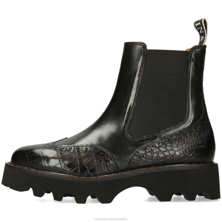 mega 37 mujer Melvin & Hamilton negro JRT4911 botines