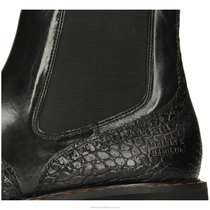 mega 37 mujer Melvin & Hamilton negro JRT4911 botines