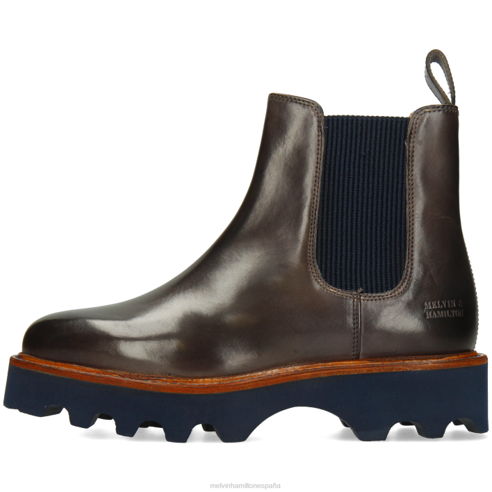 mega 3 mujer Melvin & Hamilton gris JRT4877 botines