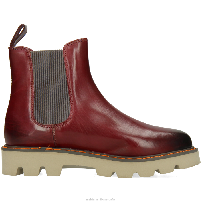 mega 3 mujer Melvin & Hamilton púrpura JRT4958 botines