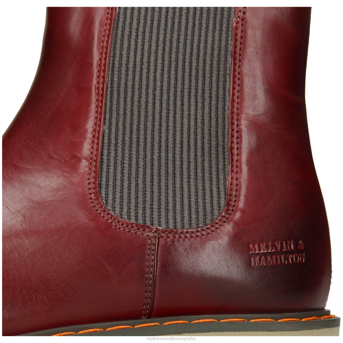 mega 3 mujer Melvin & Hamilton púrpura JRT4958 botines