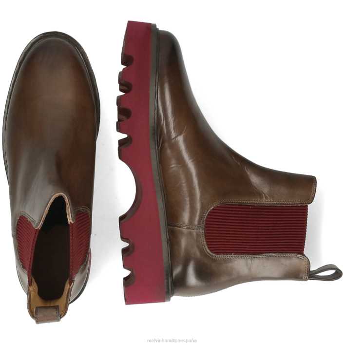 mega 3r mujer Melvin & Hamilton gris JRT41124 botines