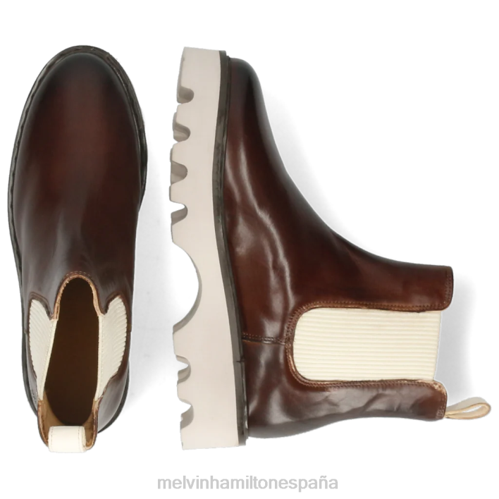 mega 3r mujer Melvin & Hamilton marrón JRT41065 botines