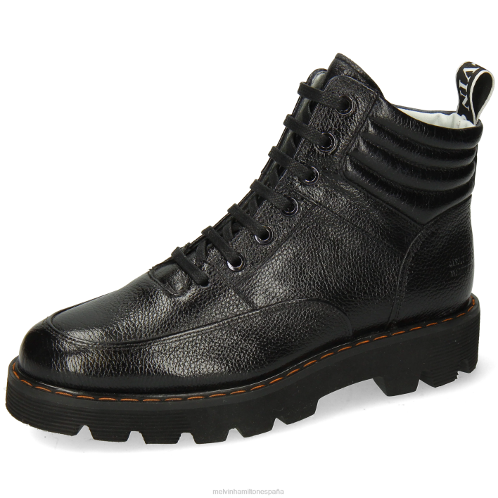 mega 40 mujer Melvin & Hamilton negro JRT4925 botines